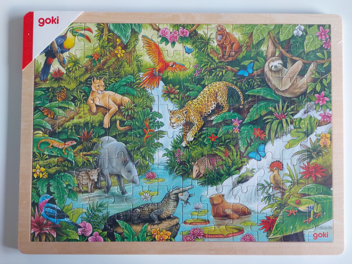 Goki Puzzel Jungle 96st