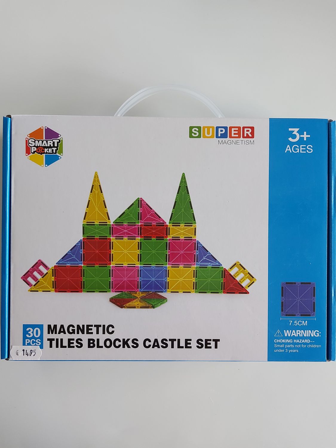 Magnetic Tiles Blocks 30st