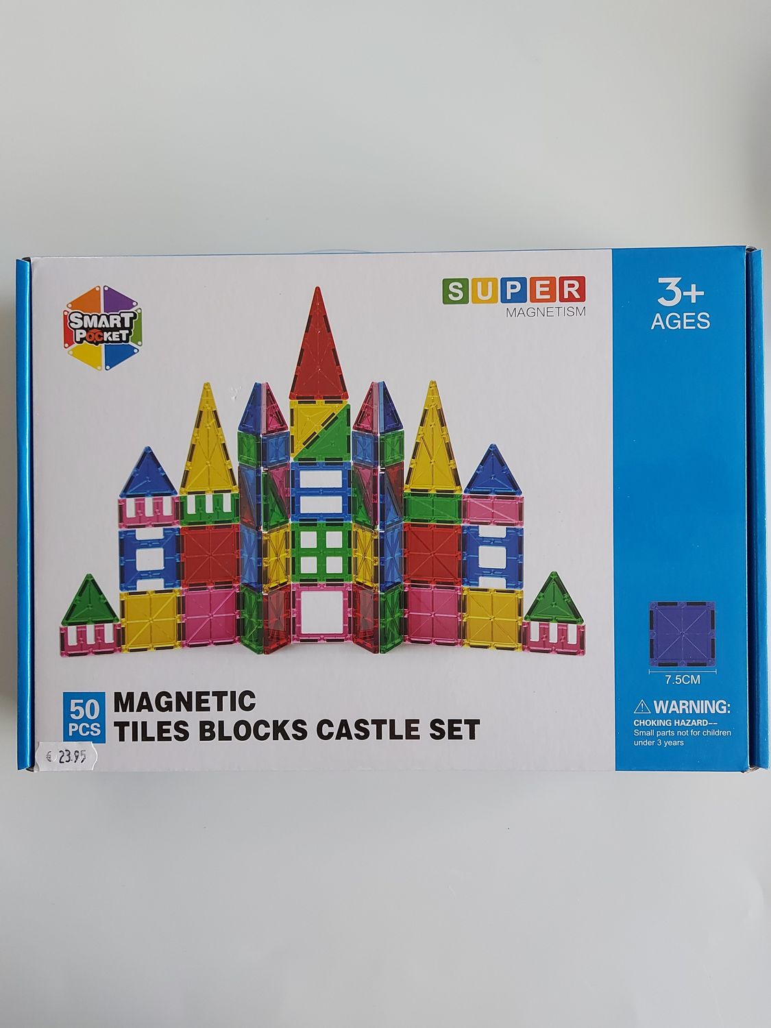 Magnetic Tiles Blocks 50st
