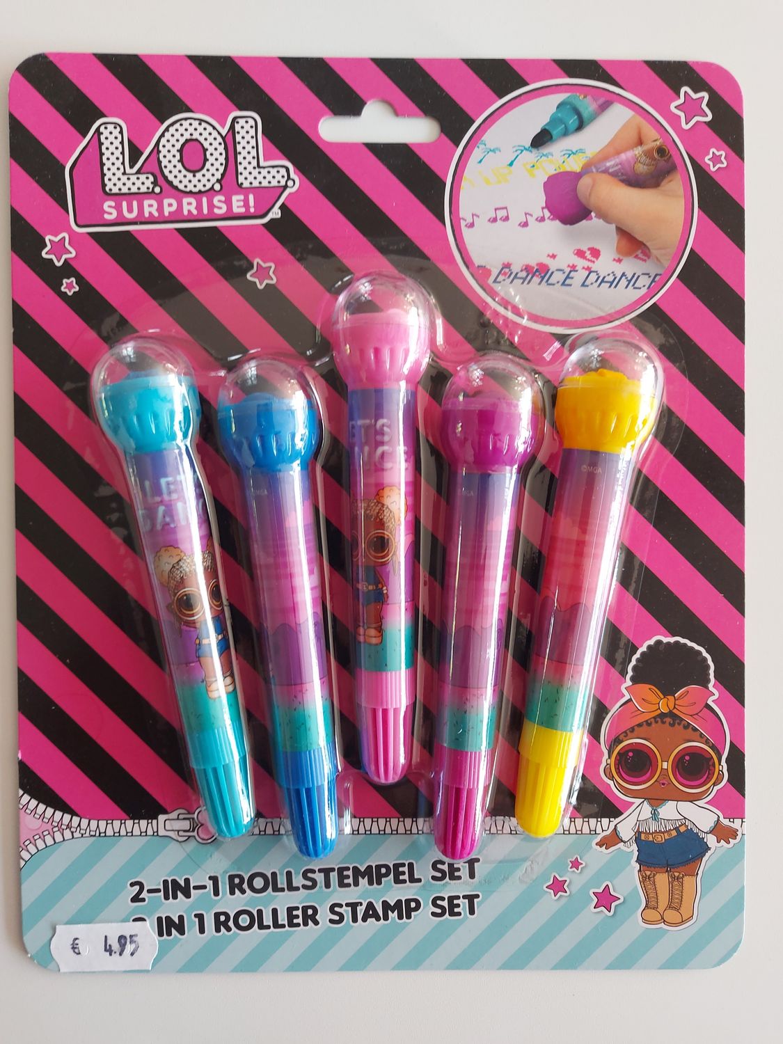 LOL 2-in-1 Rollstempelset