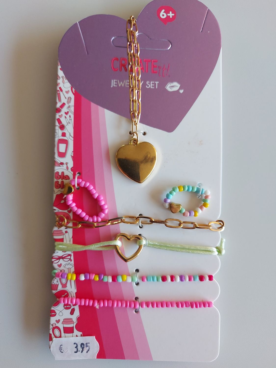 Create it! Sieradenset Hartje