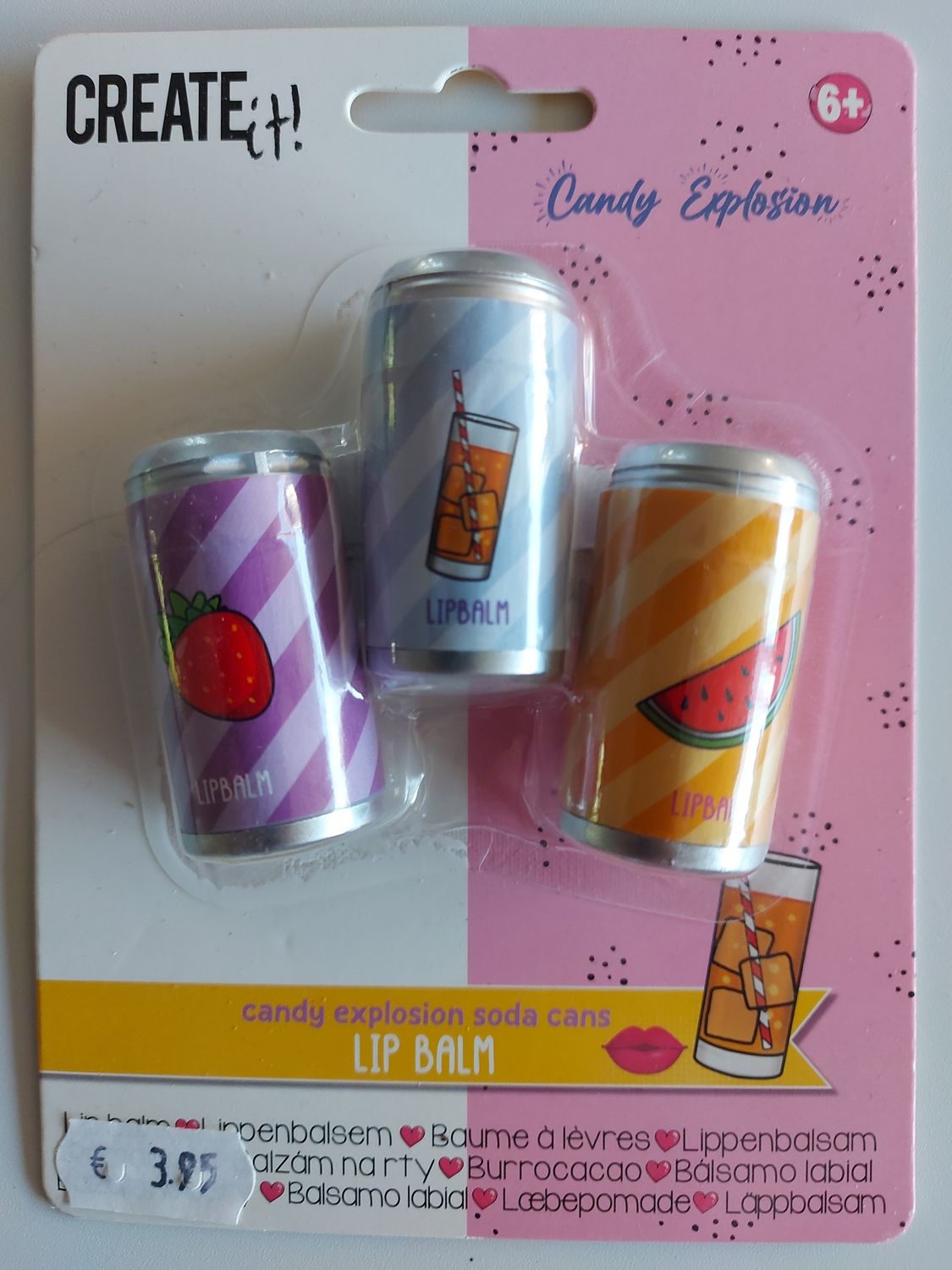 Create it! Lipbalsem Soda Cans