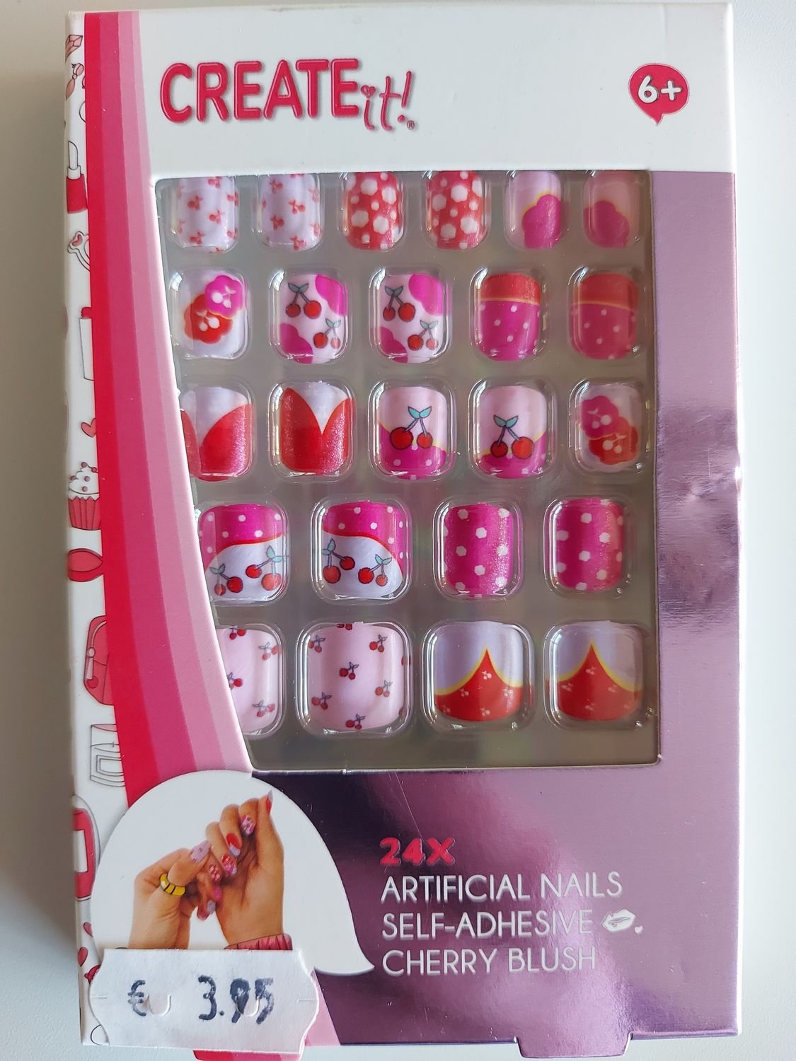 Create it! Kunstnagels Cherry blush