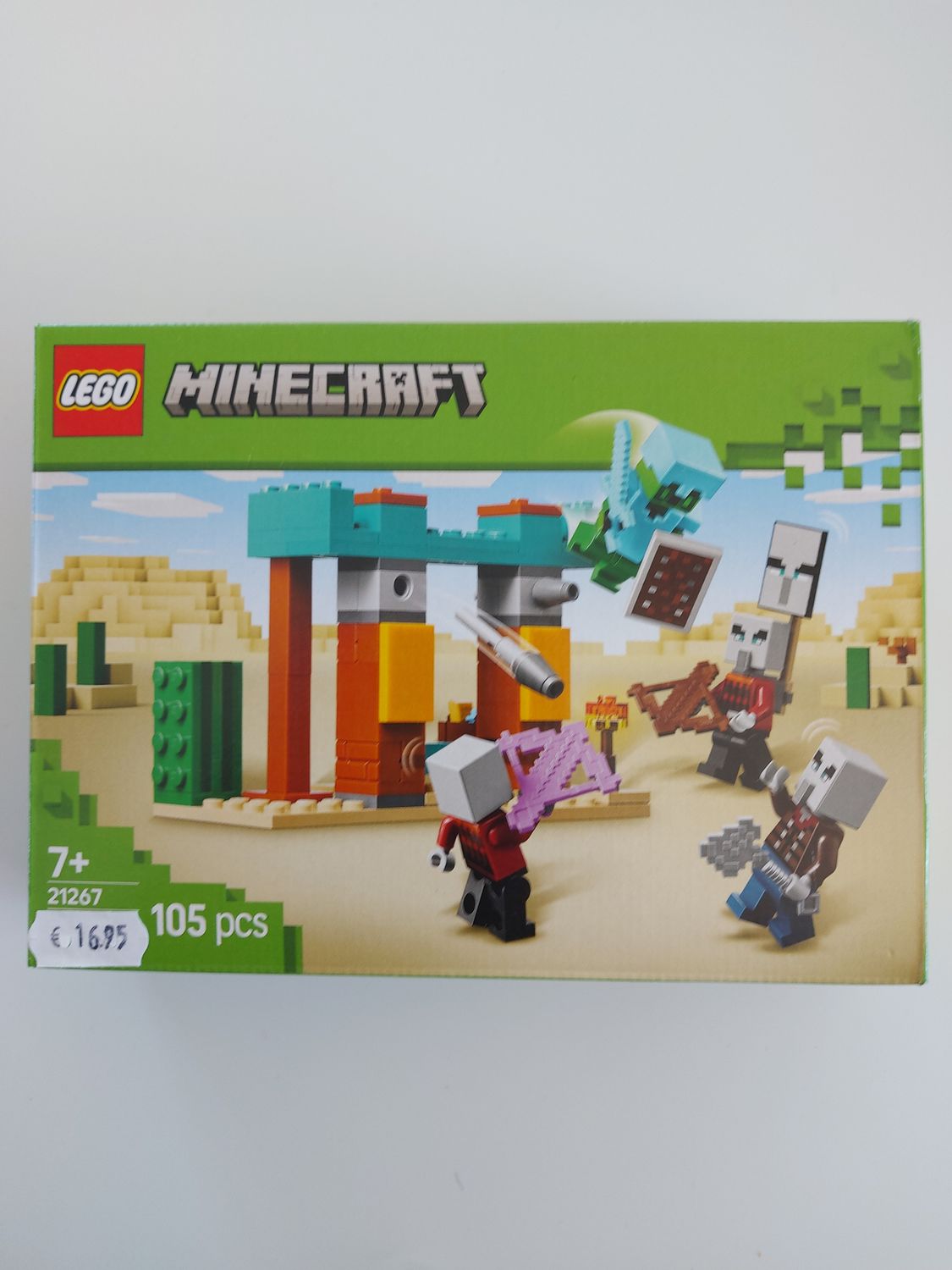 Lego Minecraft The Illager Desert Patrol