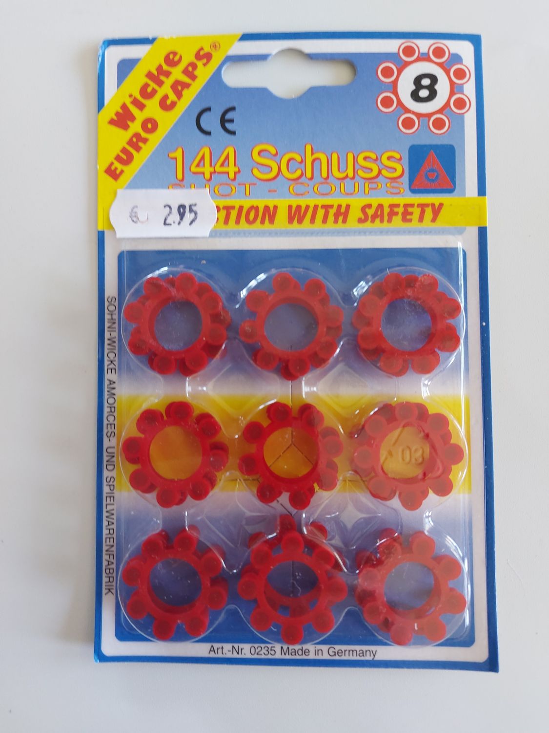 Wicke amorces 8 shots