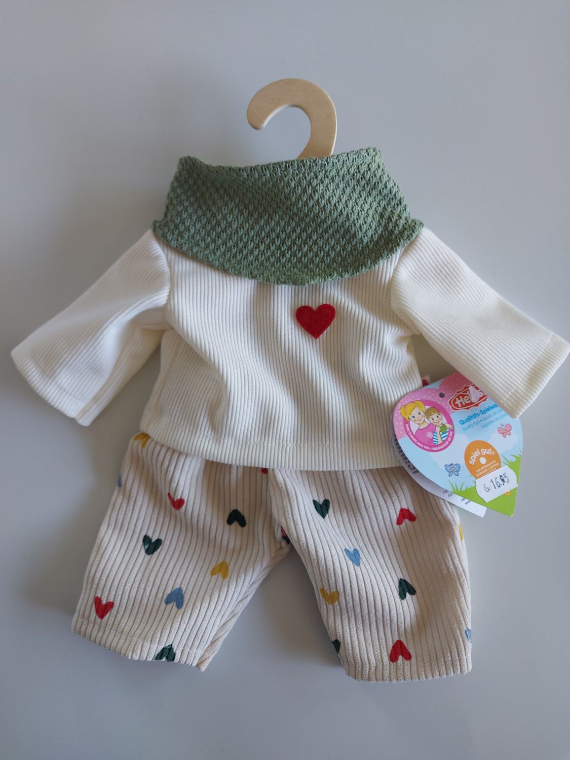 Poppen Ribfluwelenbroek, Hartjes