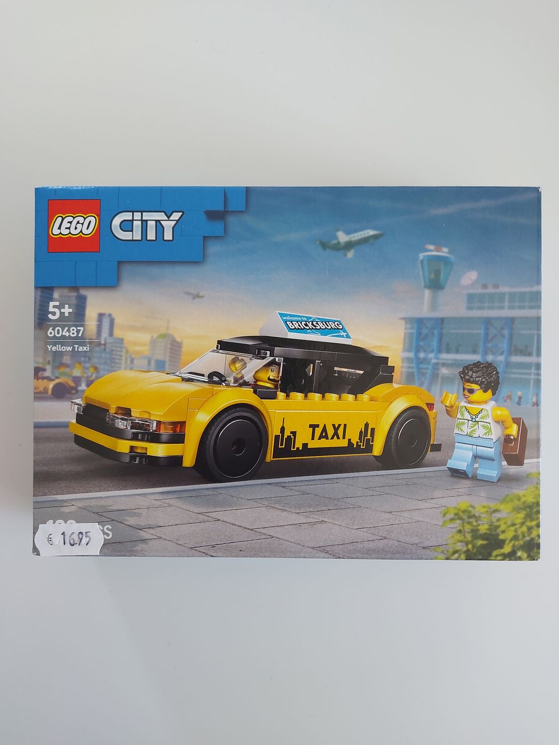 Lego City Yellow Taxi