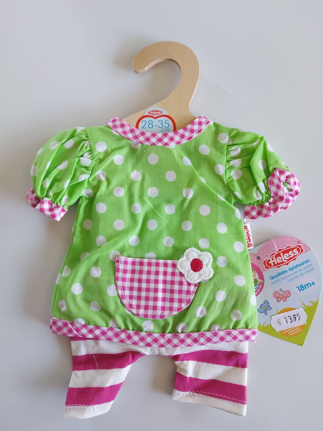 Poppenjurk met legging