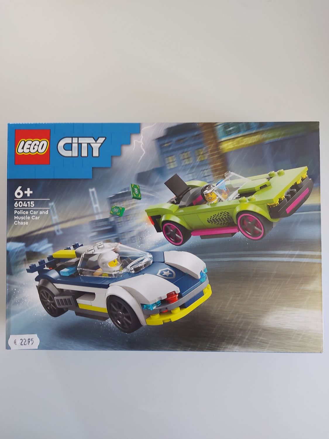 Lego City Police Car and Muscle Car Chase