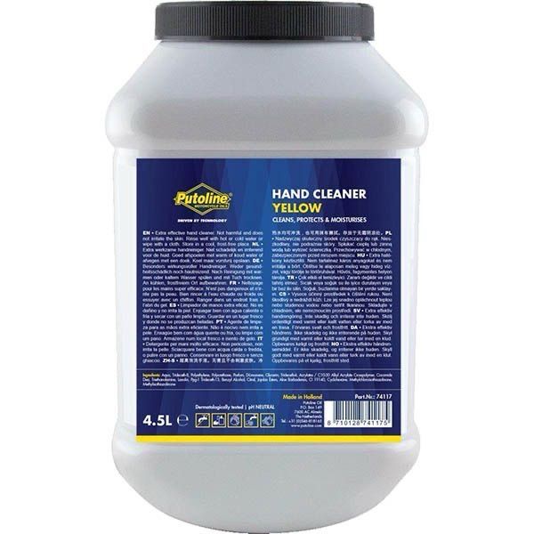 Handzeep putoline 4.5l geel