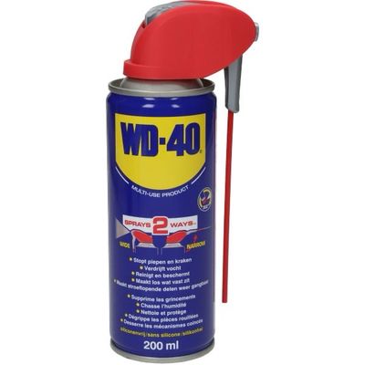 Multispray wd40 smart straw 200ml spuitbus