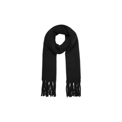 dikke warme sjaal zwart