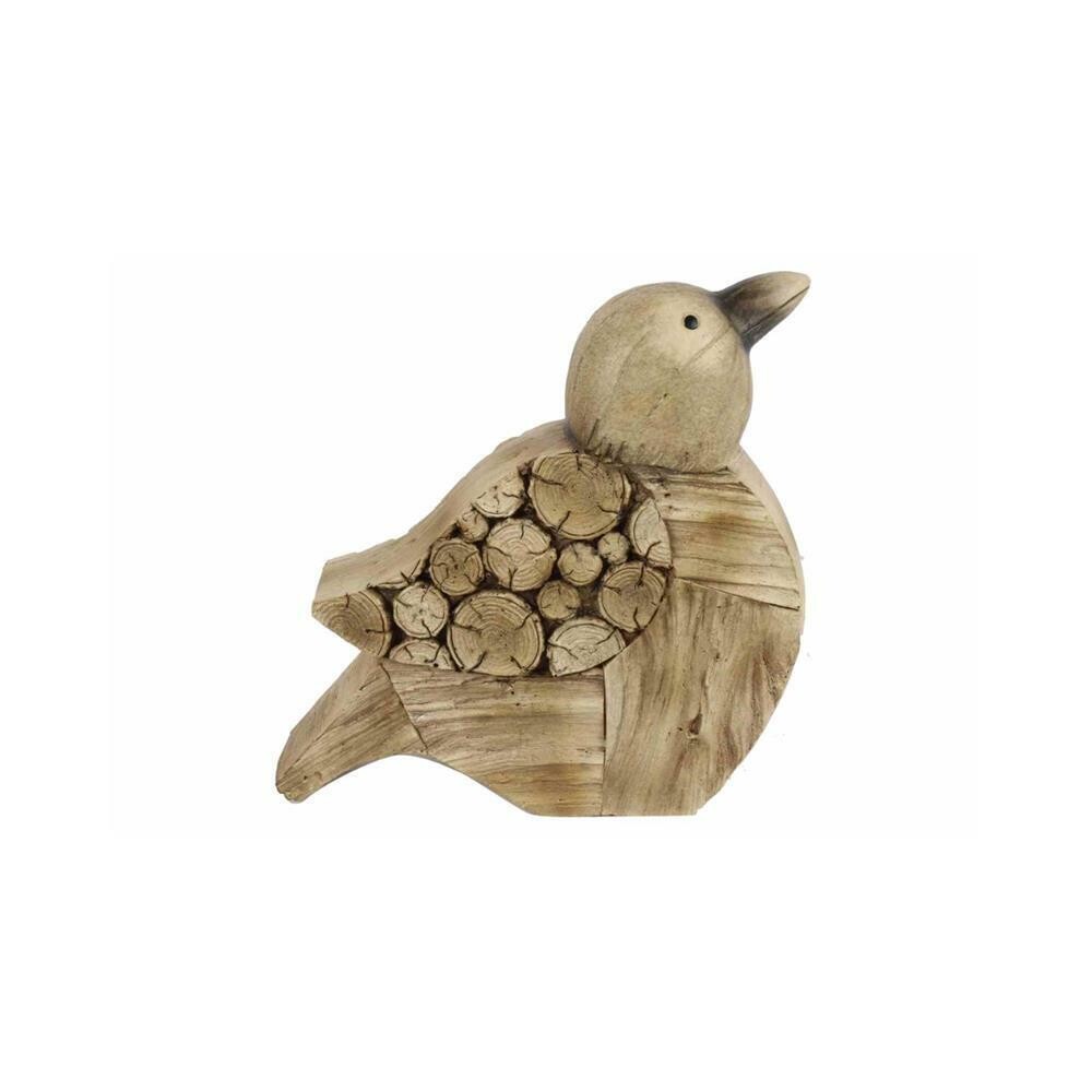 Beeld vogel Woody 14,5 cm