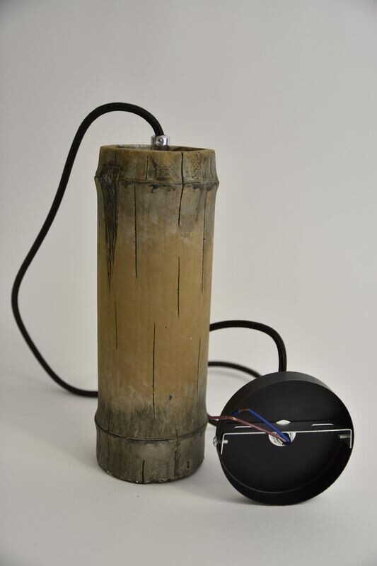 LAMP BAMBOELOOK 9 X 9 X 31 CM