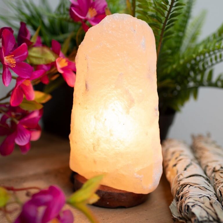 Himalaya Zoutlamp Wit