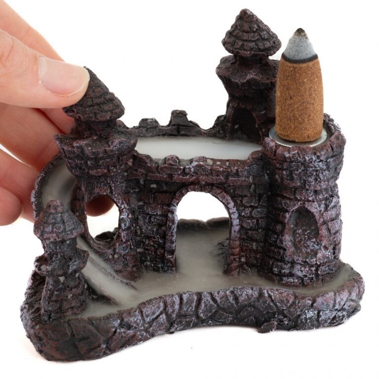 Backflow Wierook Houder Waterval Kasteel
(10 x 6,5 x 8,5 cm)