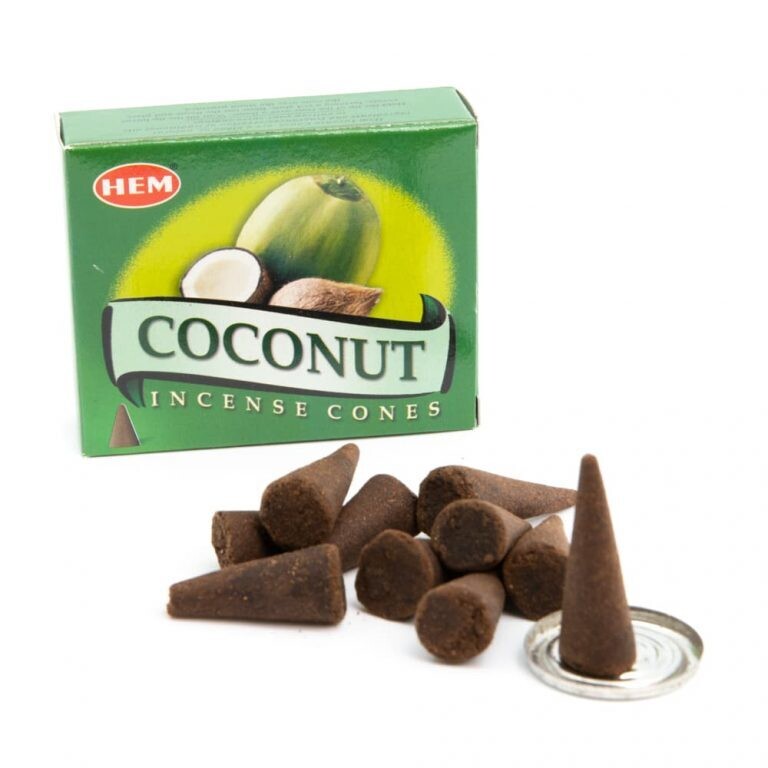 Wierook Kegels Kokosnoot