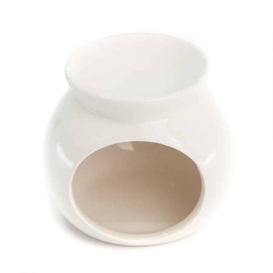 Aromabrander &amp; Olieverdamper Basic – Wit
