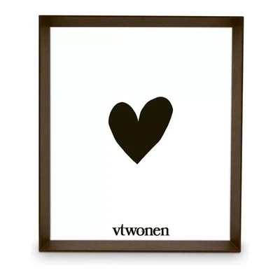 VTwonen fotolijst Wood donker bruin 35 cm