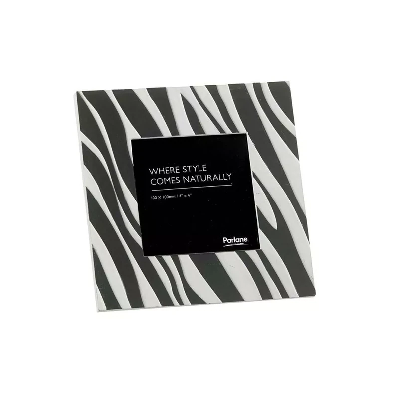 Parlane Fotolijst Zebra zwart/wit 17 cm