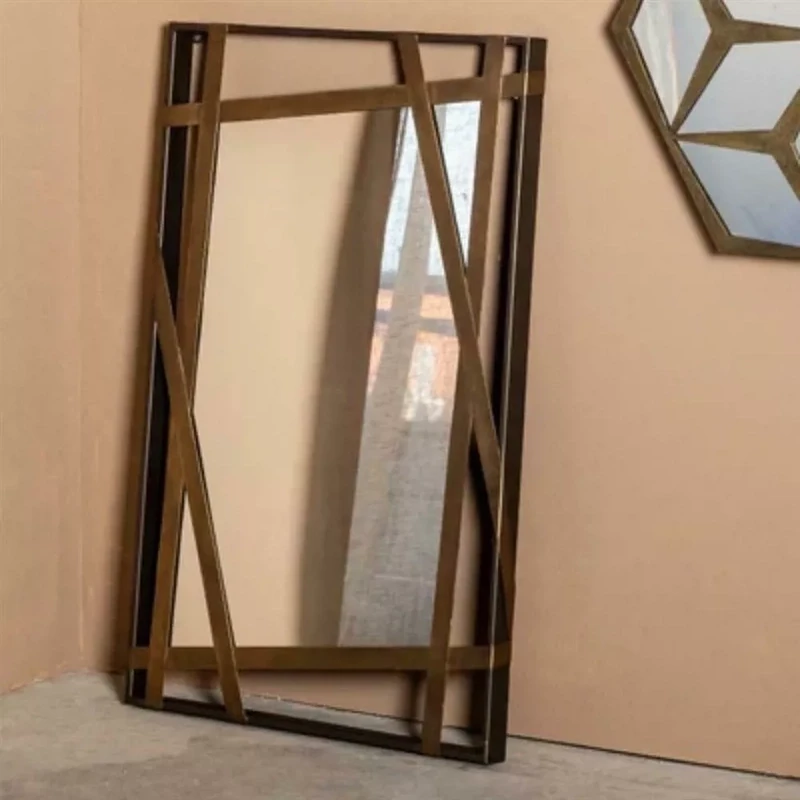 Miroir Janika doré 80 cm
