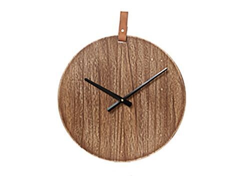 Wall Clock Jaen 48 x 5 x 40 cm Natural