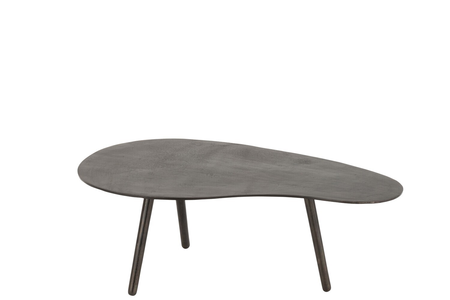 Salontafel Druppel Aluminium/Ijzer Zwart Small H 32 x B 52,5 x L 89 cm  (28820)
