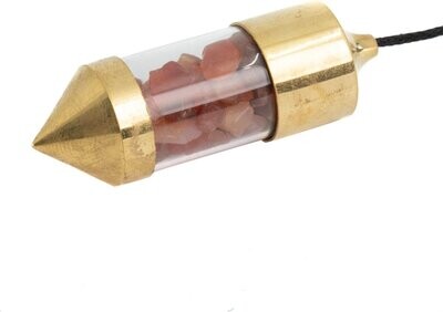 Pendel Edelsteen Chakra Chips (rood)
