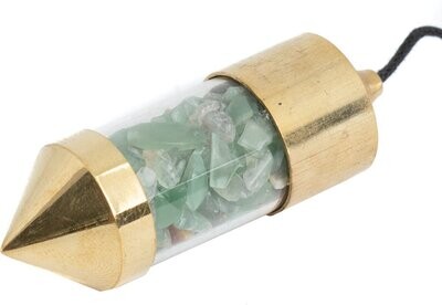 Pendel Edelsteen Chakra Chips groen