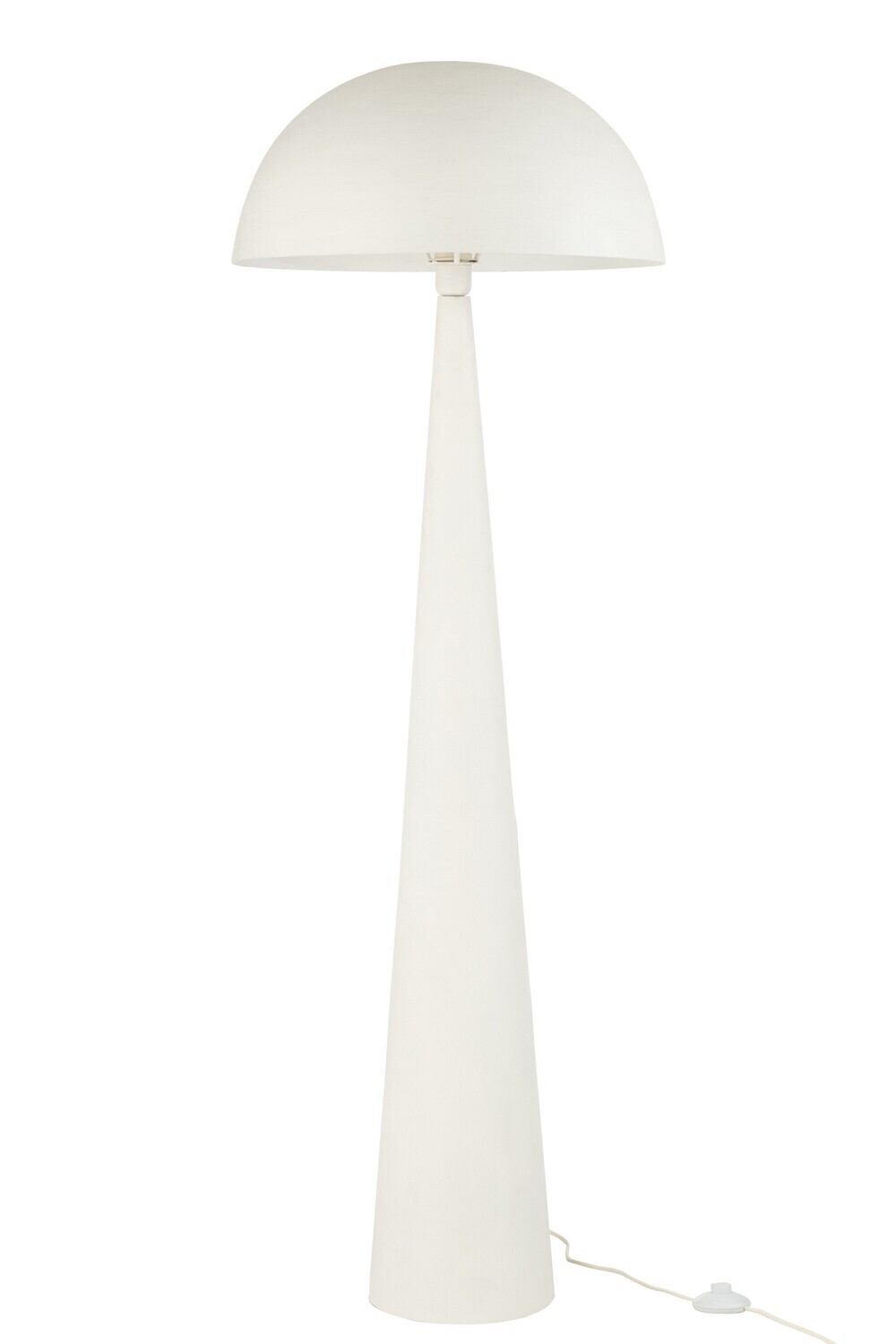 Lampe de table Mushroom Métal Blanc Mat Large (33152)