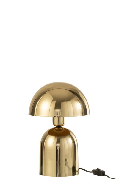 Lamp Paddenstoel Metaal Blinkend Goud H 30 x B 20 x L 20 cm (37194)