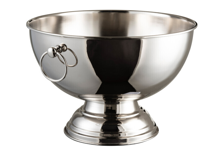 Champagne Coupe Zilver H 25 x B 39 x L 39 cm  (19191)