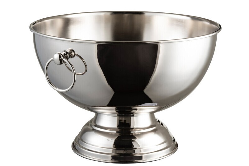 Champagne Coupe Zilver H 25 x B 39 x L 39 cm  (19191)