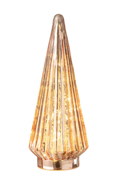Kerstboom Led Glas Roze Large H 33 x B 11,5 x L 11,5 cm
(26746)