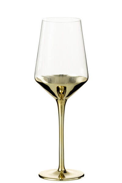 Wijnglas Glas Goud/Transparant H 25,5 x B 8,5 x L 8,5 cm ( set van 4)
(36182)
