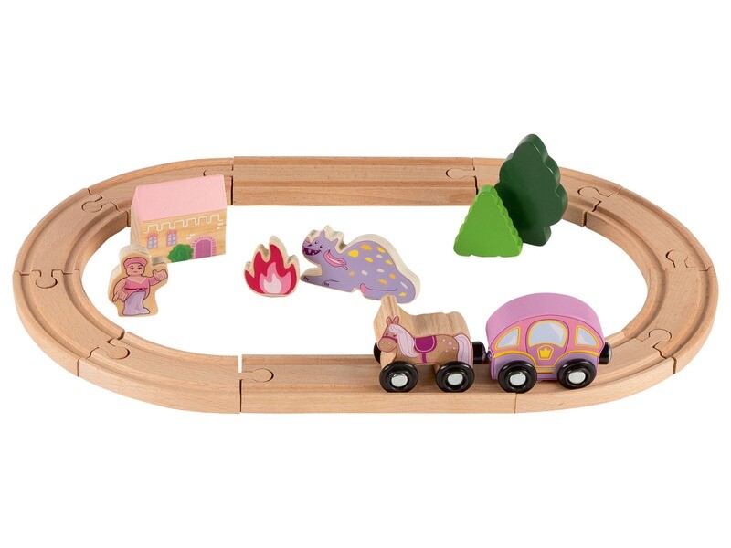 Playtive Houten spoorweg prinses