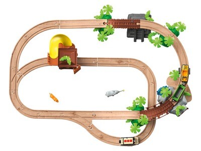 Playtive Houten spoorweg  jungle