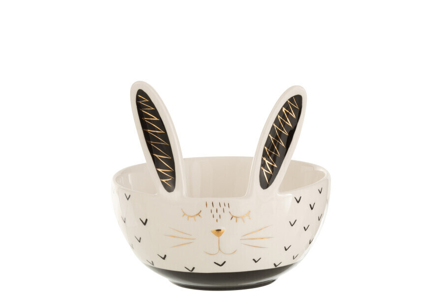 Bol Lapin Céramique Grand H 15 x L 16,5 x L 16,5 cm
(21432)