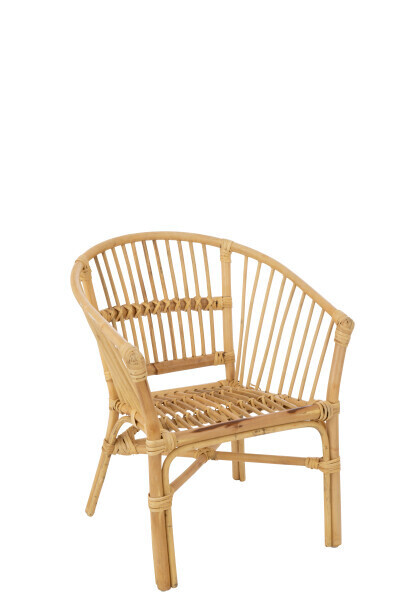 Kinderstoel Filou Rotan Naturel H 52 x B 44 x L 41 cm
 (11251)