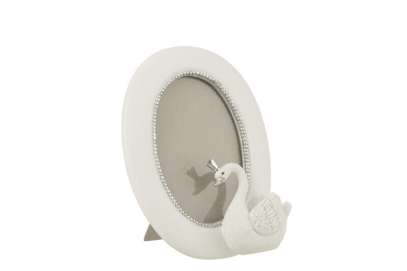 Fotokader Zwaan Poly Wit/Zilver H 20 x B 15 x L 12 cm
(16188)