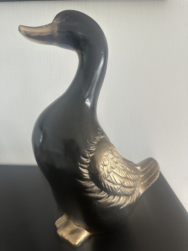 Beeld eend H 22 x B 12 x L 12 cm