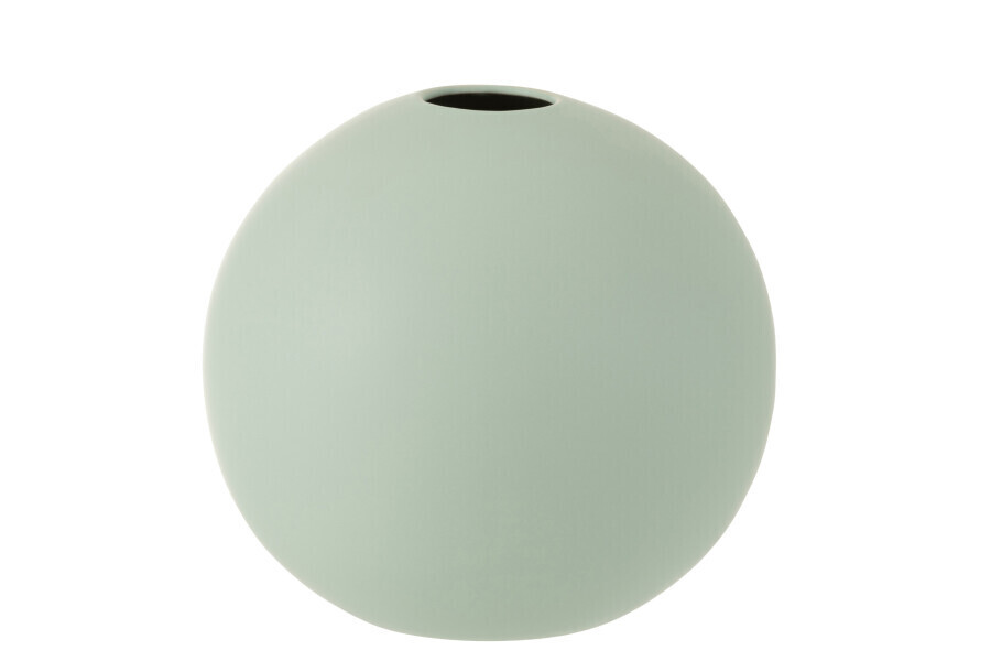 Vaas Bol Keramiek Mat Pastel Groen Large H 23,5 x B 25 x L 25 cm (1104)