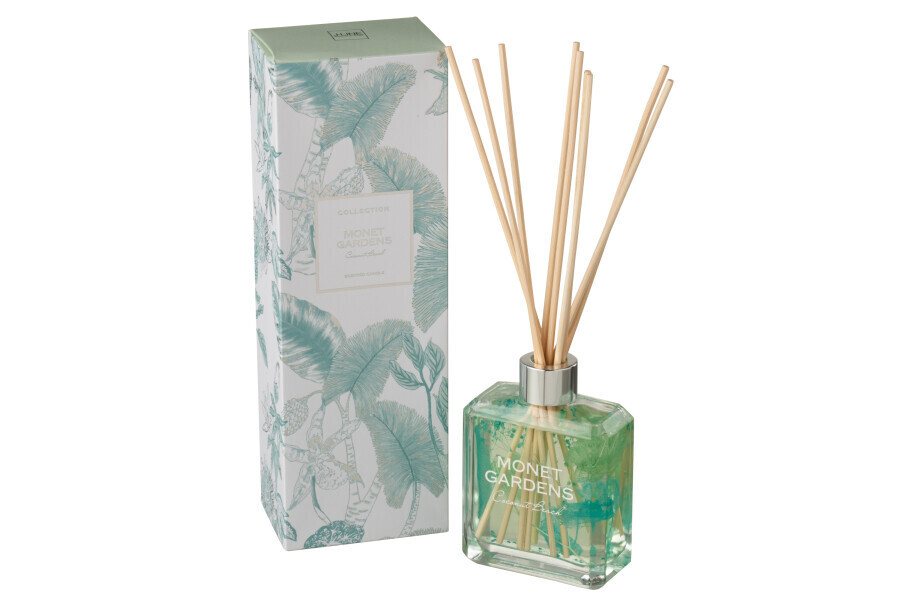 Geurolie Monet Gardens Aqua H 28 x B 4,5 x L 8 cm (12002)