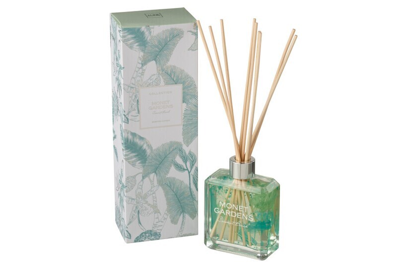 Geurolie Monet Gardens Aqua H 28 x B 4,5 x L 8 cm (12002)
