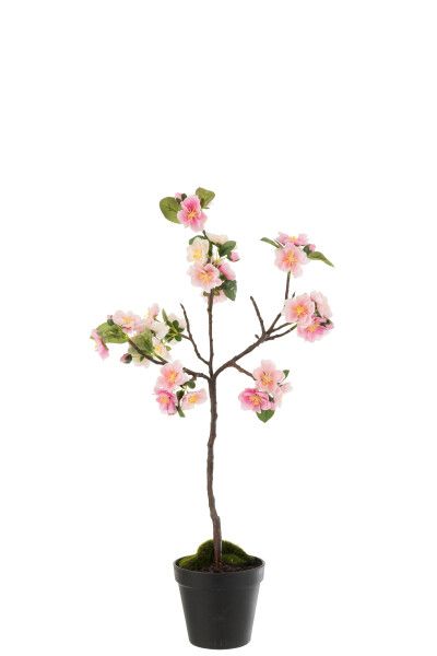 Arbre fleuri Plastique Rose/Marron Petit H 50 x L 20 x L 20 cm
(12503)