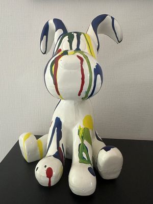 Image Snoopy goutte à goutte (H 28 x L 19,5 x L 19 cm)