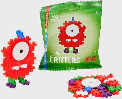 Plus-Plus - Critters SPUD - Constructiespeelgoed - Set Met Bouwstenen - 40 Delige Bouwset