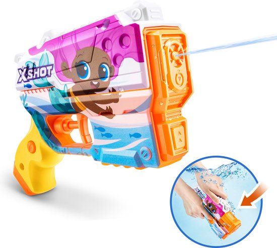ZURU - XSHOT - Junior Fast-Fill Water Blaster - Waterpistool - 130ml