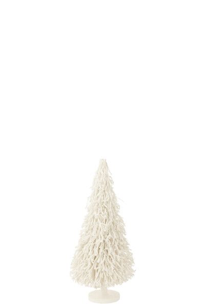 Kerstboom Theeboomhout Wit Small H 90 x B 38 x L 38 cm  (45016)