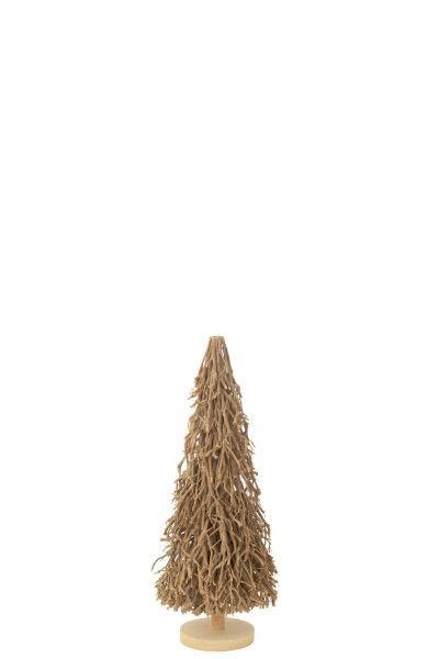 Kerstboom Theeboomhout Naturel Small H 90 x B 38 x L 38 cm (45021)